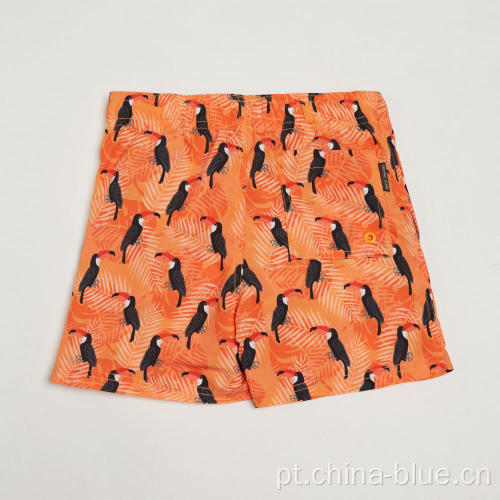 Toucan shorts de praia de natação tucano